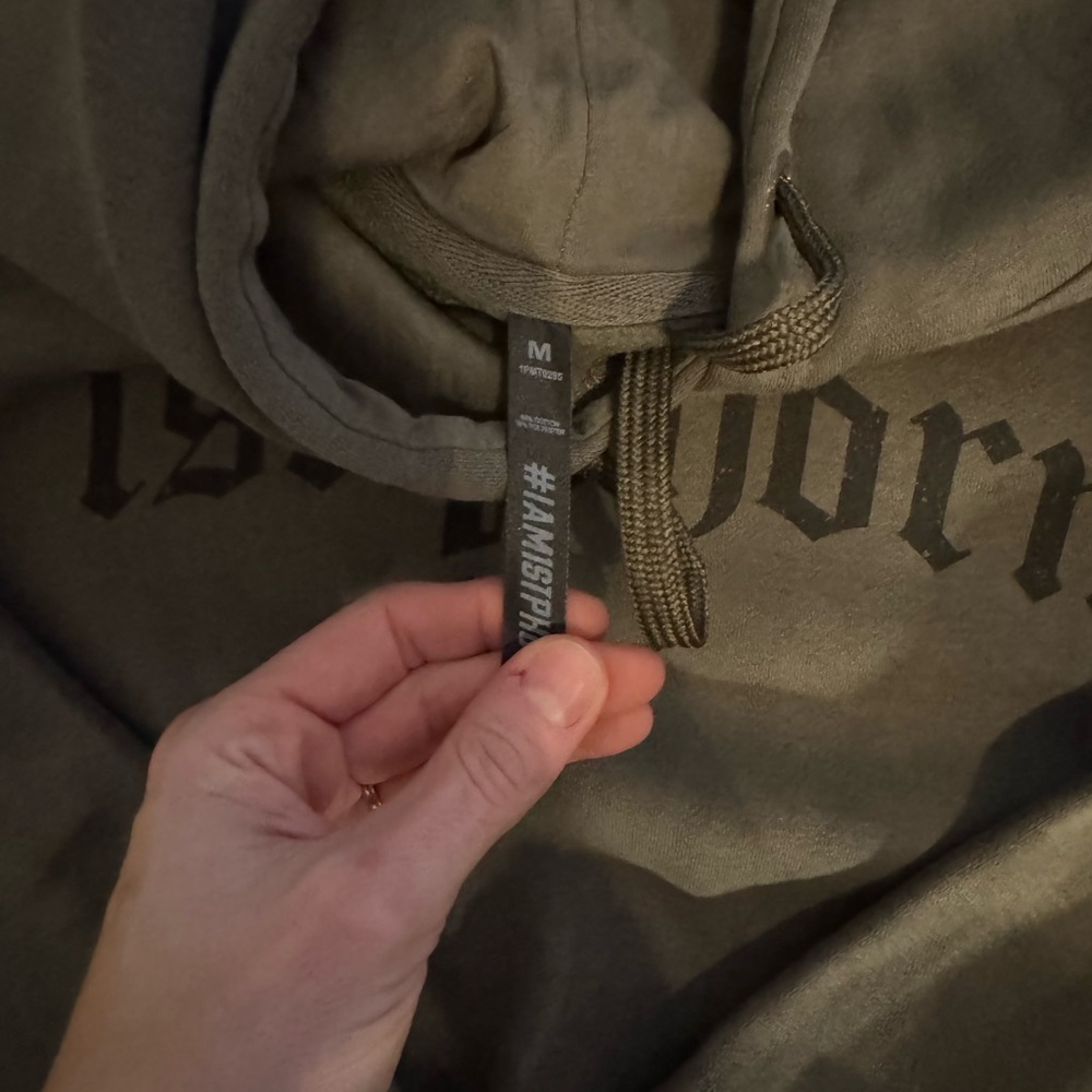 1st Phorm Men's Olive Hoodie - Picture 2 of 3